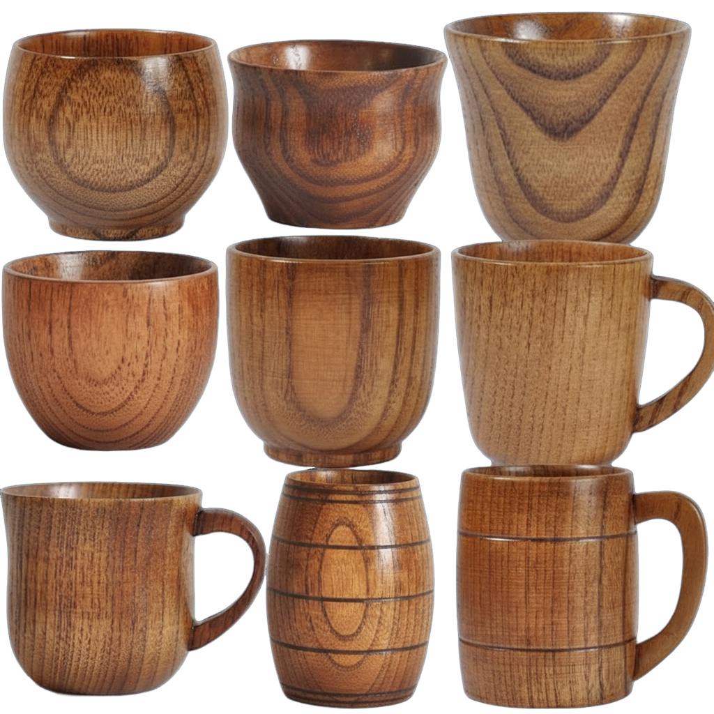 KinderCup⢠Natural Wood Cup